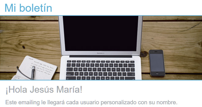 Cómo enviar emailings personalizados