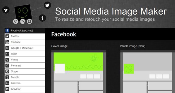 Crea fácilmente las imágenes de tus redes sociales con Social Media Image Maker