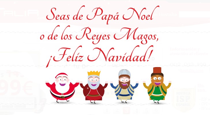 animacion felicitacion navidad - blog hostalia hosting