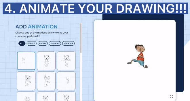 ¡Anima tus dibujos con Animated Drawings!