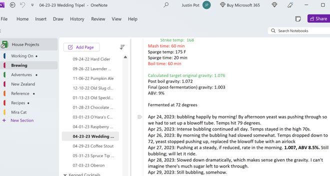 OneNote, alternativa gratuita a Evernote para tomar notas #DoctorHosting