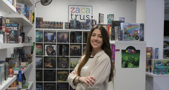 El #DoctorHosting entrevista a Laura García Salvador de Zacatrus (creación y venta de juegos de mesa)