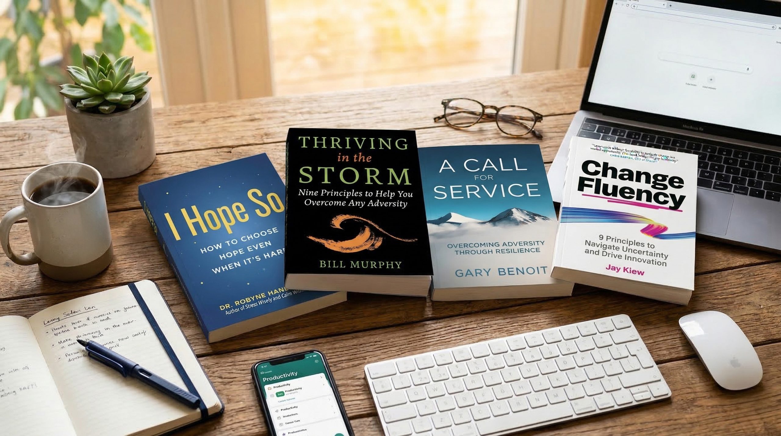 4 libros de emprendimiento para liderar cuando tu negocio tiembla