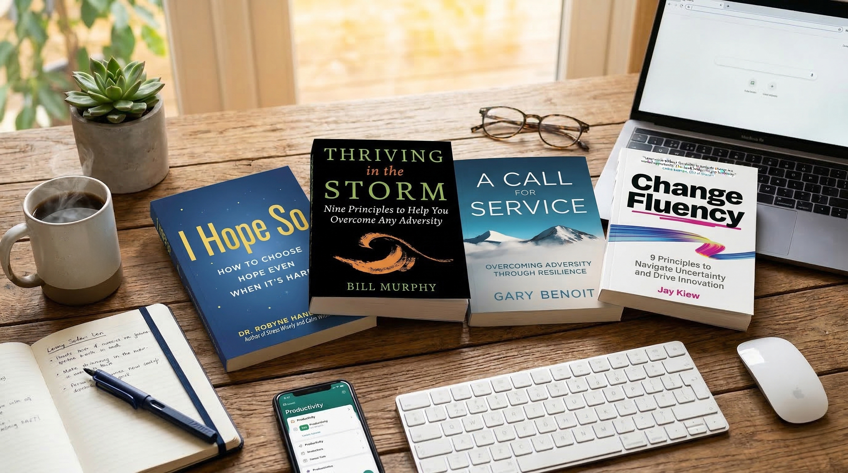 4 libros de emprendimiento para liderar cuando tu negocio tiembla