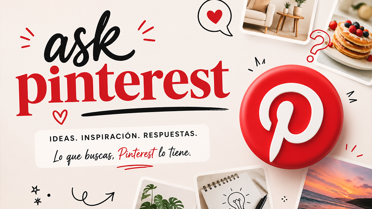 Ask Pinterest convierte buscar en charlar