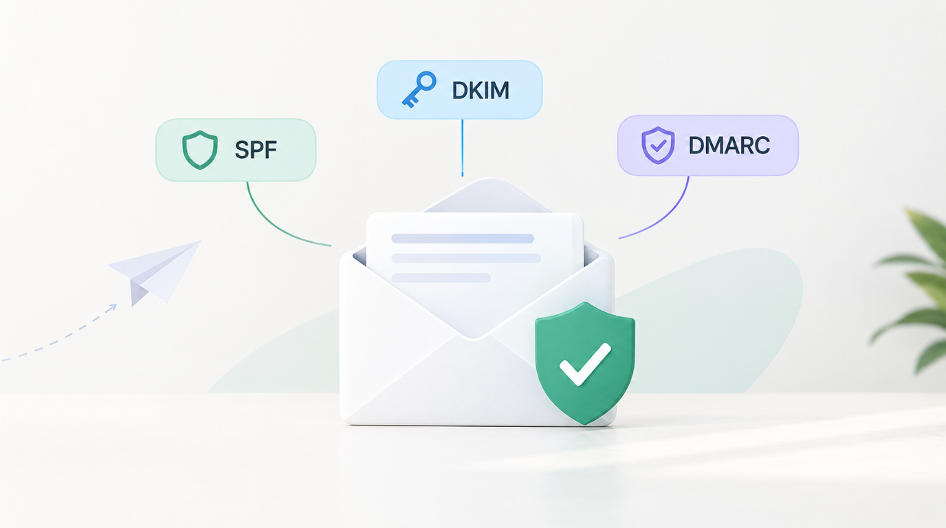 Qué son SPF, DKIM y DMARC y por qué tu correo los necesita